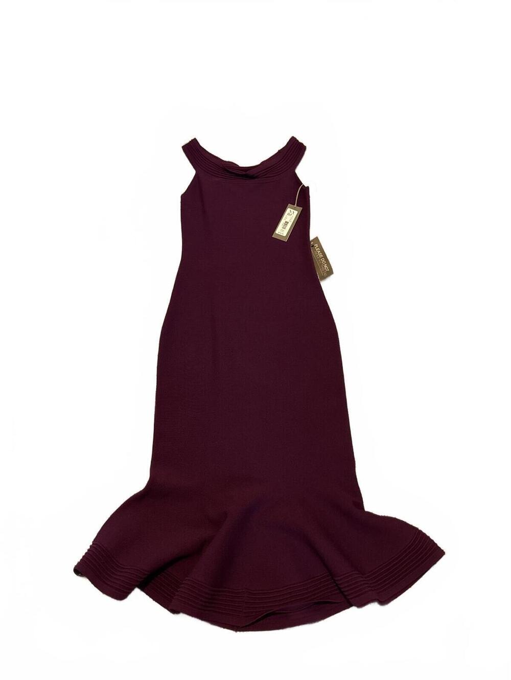 Eva Mendes for New York & Company Purple Midi Dress NWT Size XSP